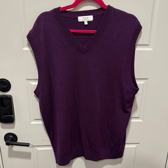 turnbury Other - Turnbury Purple Sleeveless Sweater Vest